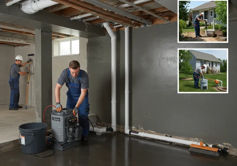 Basement Waterproofing and Flood Prevention process in Roselawn, IN